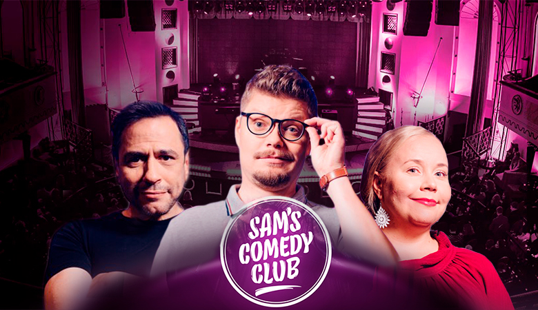 Liput Sam's Comedy Club -iltaan vain 10β¬ | Offerilla