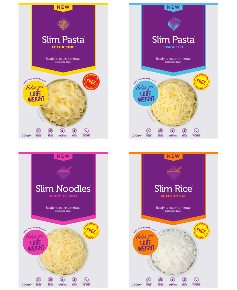 Slim Pasta -tuotteet, 10 pakettia 19,99€ ilmaisella toimituksella |  Offerilla