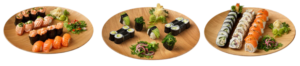 Sushi lajitelma