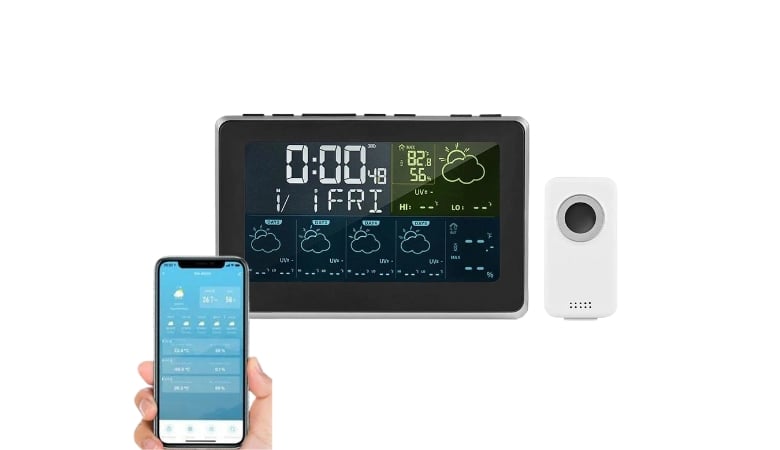 Sääasema | -52 % - Tuya and Smartlife APP Wi-Fi Weather Station, 1kpl