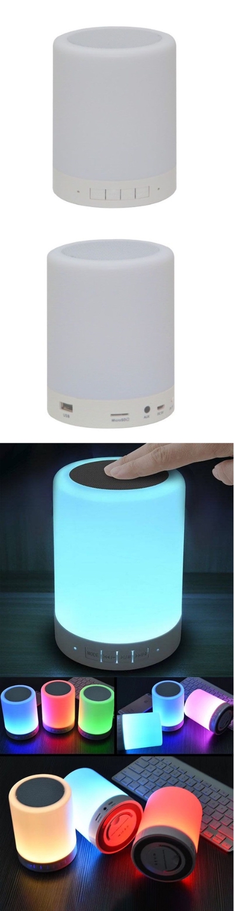 LED-lamppu Bluetooth kaiuttimella | Tarjous jopa -55 %