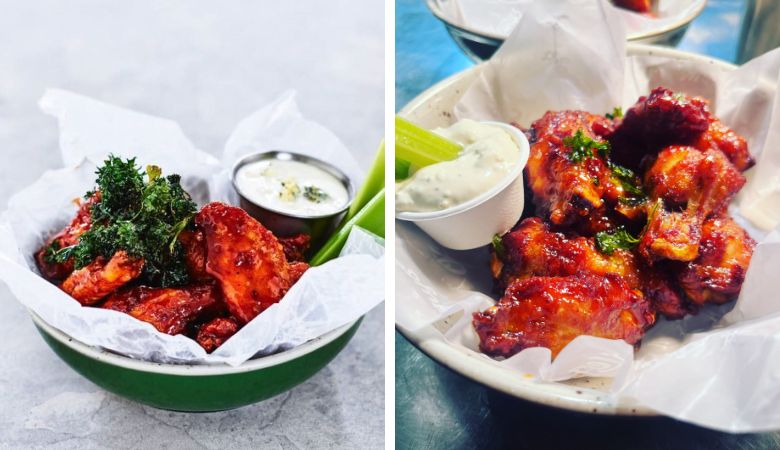 Chicken Wings -annokset kahdelle O'Learys Tripla