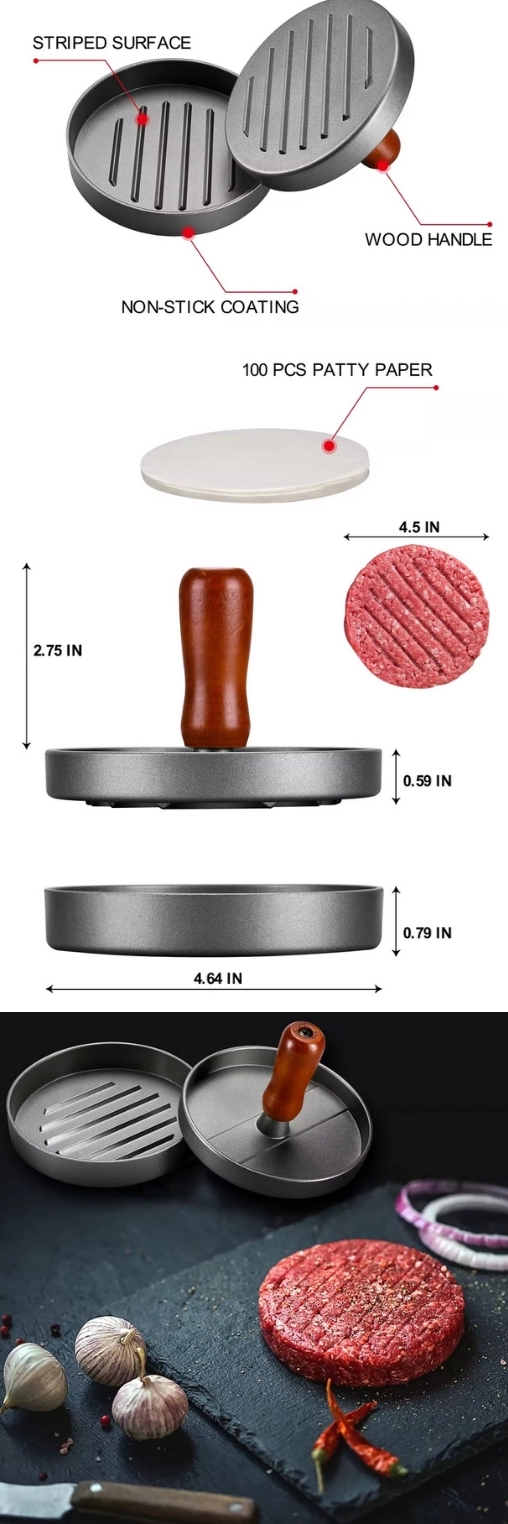 Hampurilaispuristin | Tarjous jopa -58 %