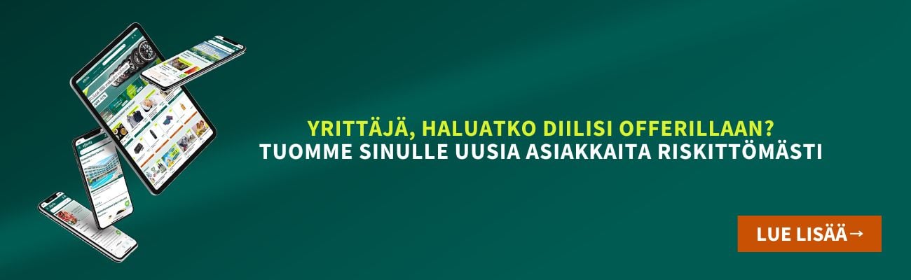 Markkinoi yritystäsi Offerillassa - uusia asiakkaita