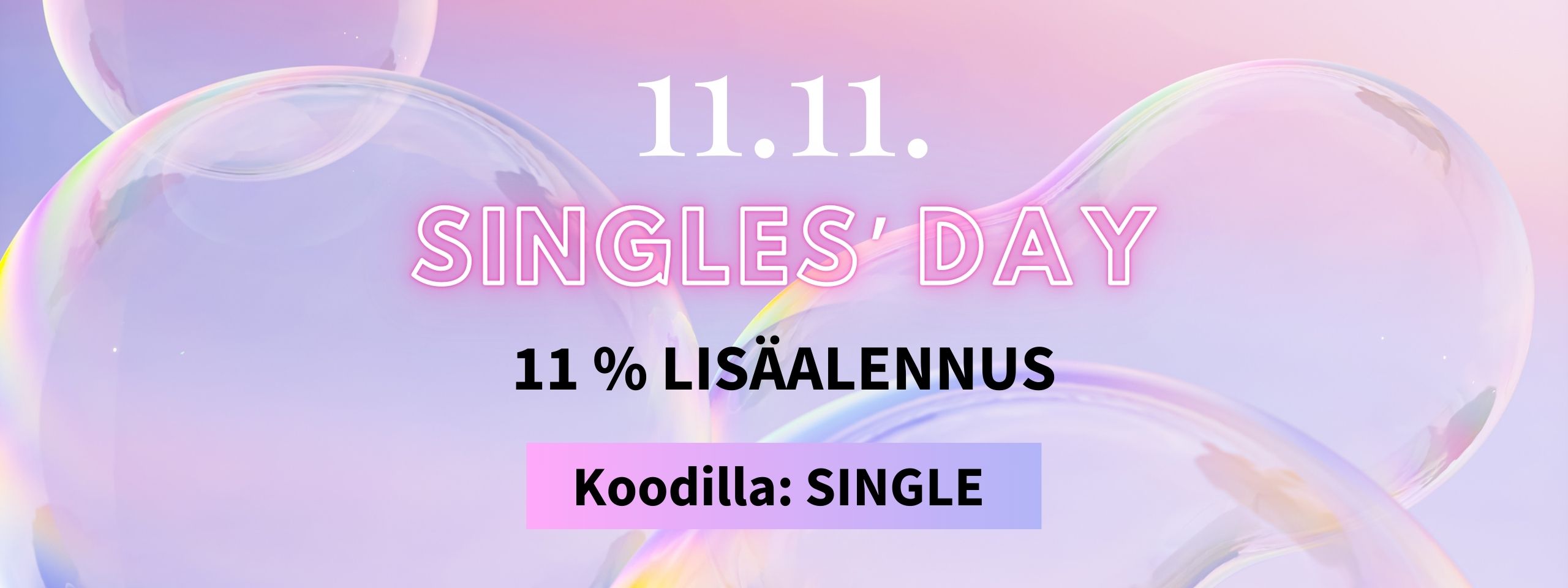 Singles' Day 2024 tarjous - ländäri