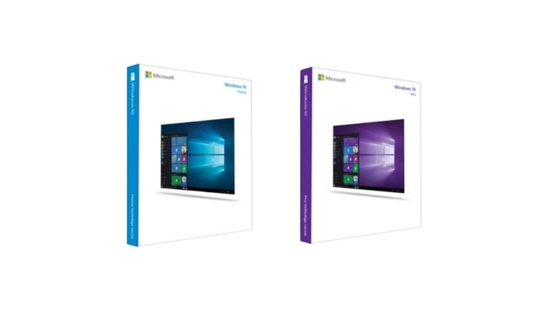 Windows 10 Home tai Windows 10 Professional | jopa -91 % - Windows 10 Home