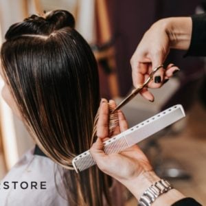 New Hairstore logolla - Hiusten kampaamoleikkaus ja hiustyypille sopiva hiushoito tai värjäys