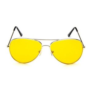 Yönäkölasit keltainen.