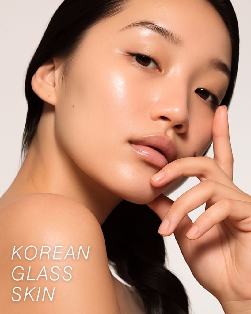 Korean glass skin