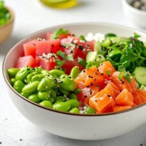 valinnainen poke bowl